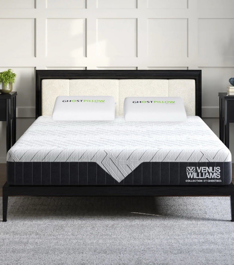 Ghostbed Venus Williams Legend 12” Medium Hybrid King Mattress
