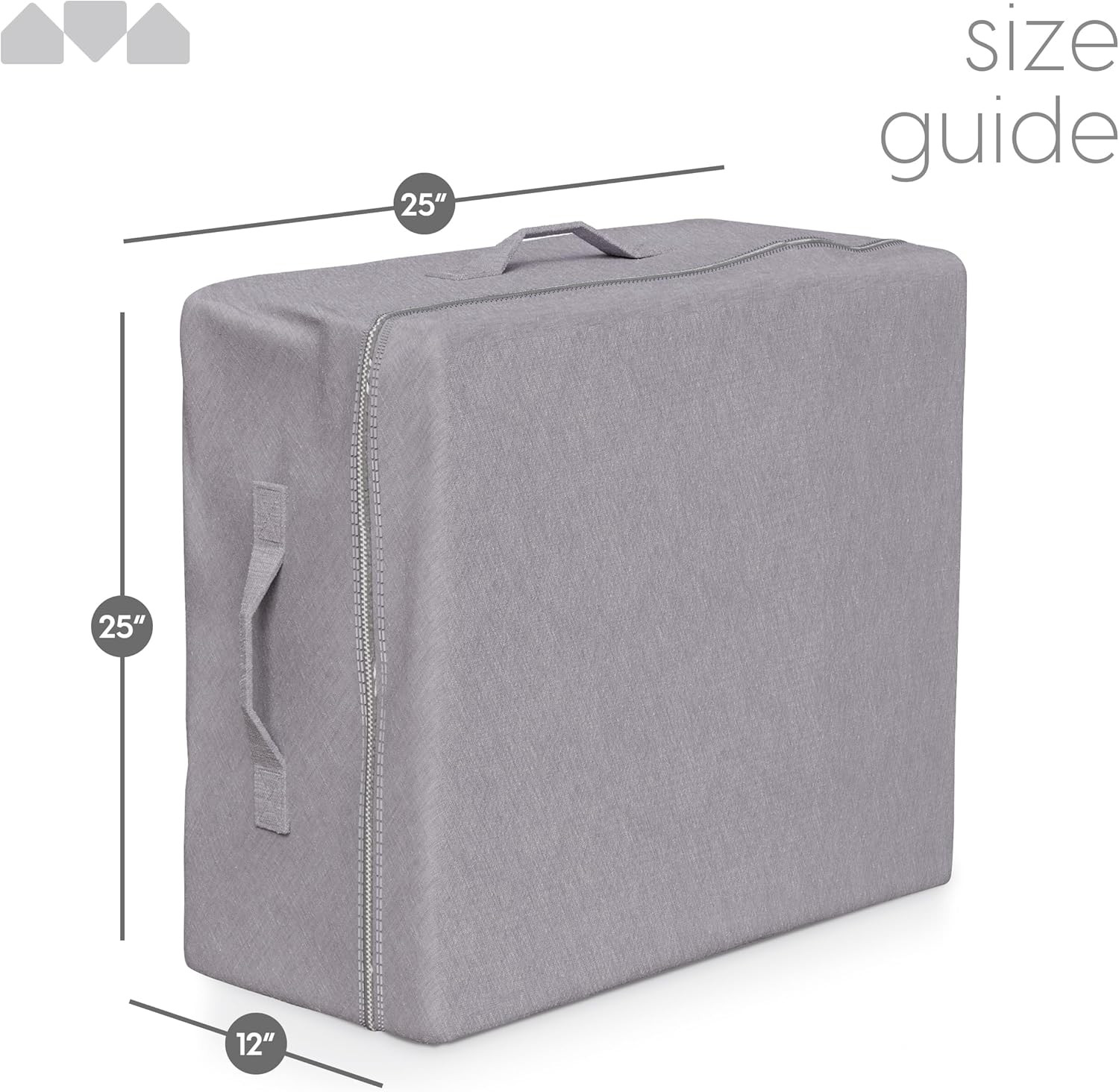 Tri Folding Mattress Carry Case – Space Saver Single Size (75″ x 25″ x 4″)