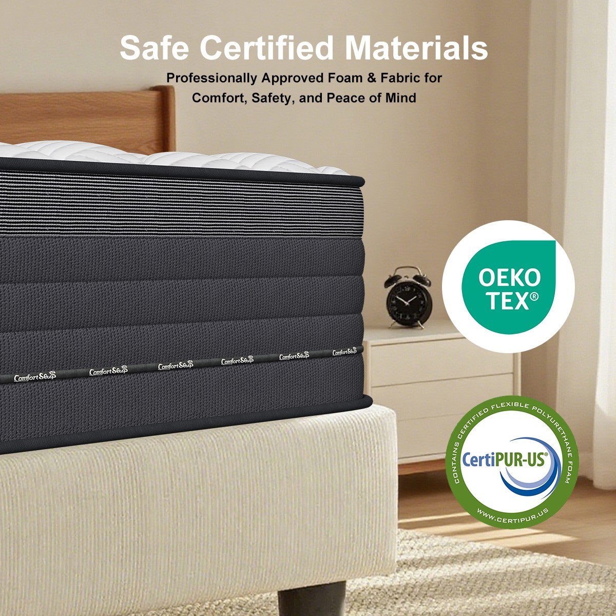 MRH Mattress, 12-Inch Boxed Hybrid, Mix mattresses,Mattress