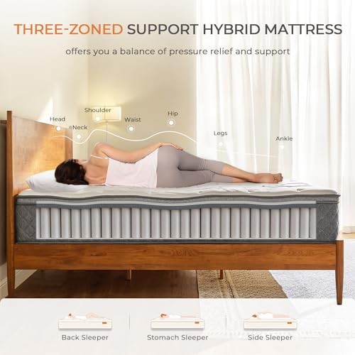 SWEETNIGHT KING MATTRESS 12 INCH KING SIZE HYBRID MATTRESS SN-M02509-12-K