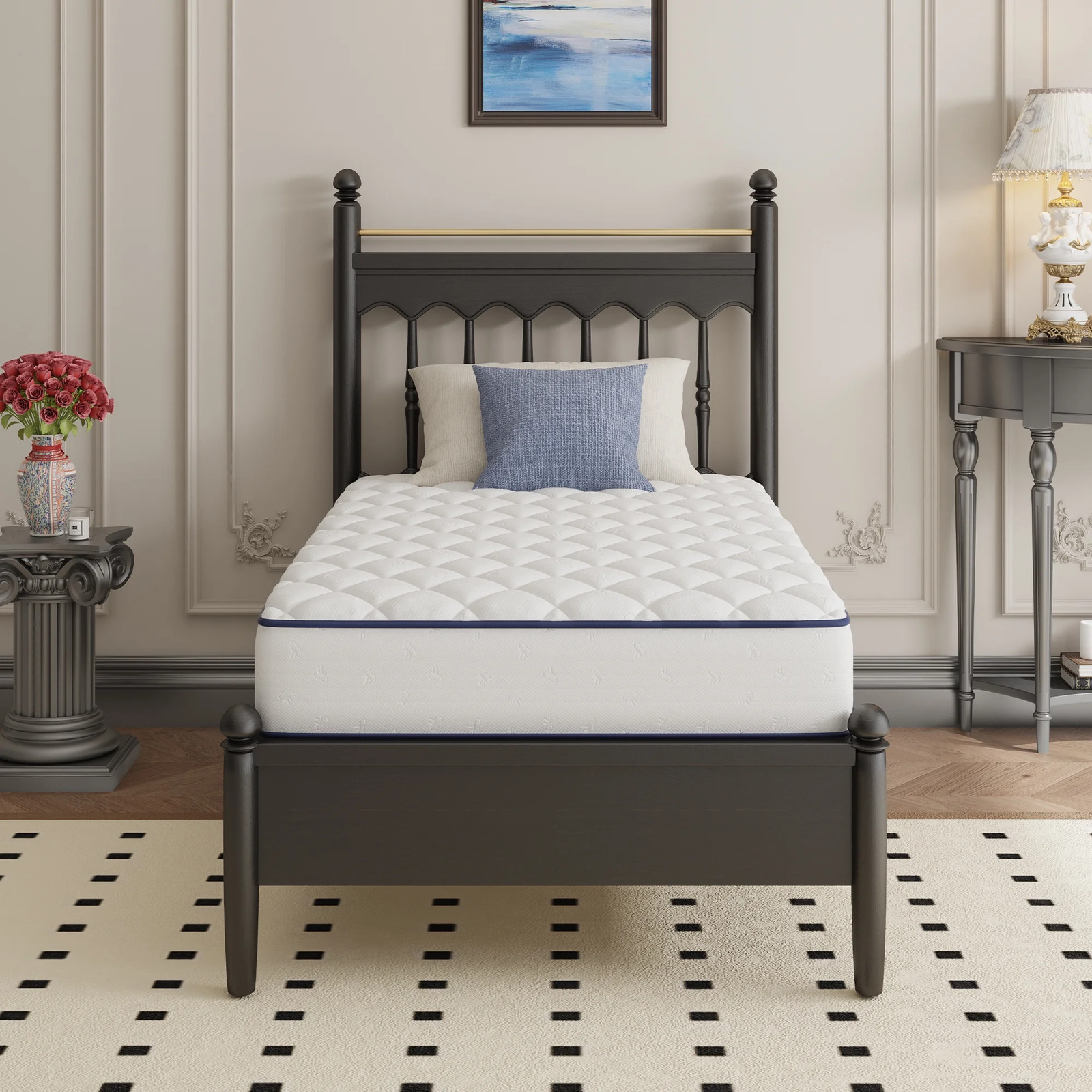 Pearl 6″ Twin Extra Long Size Medium Adult Supportive Innerspring Mattress