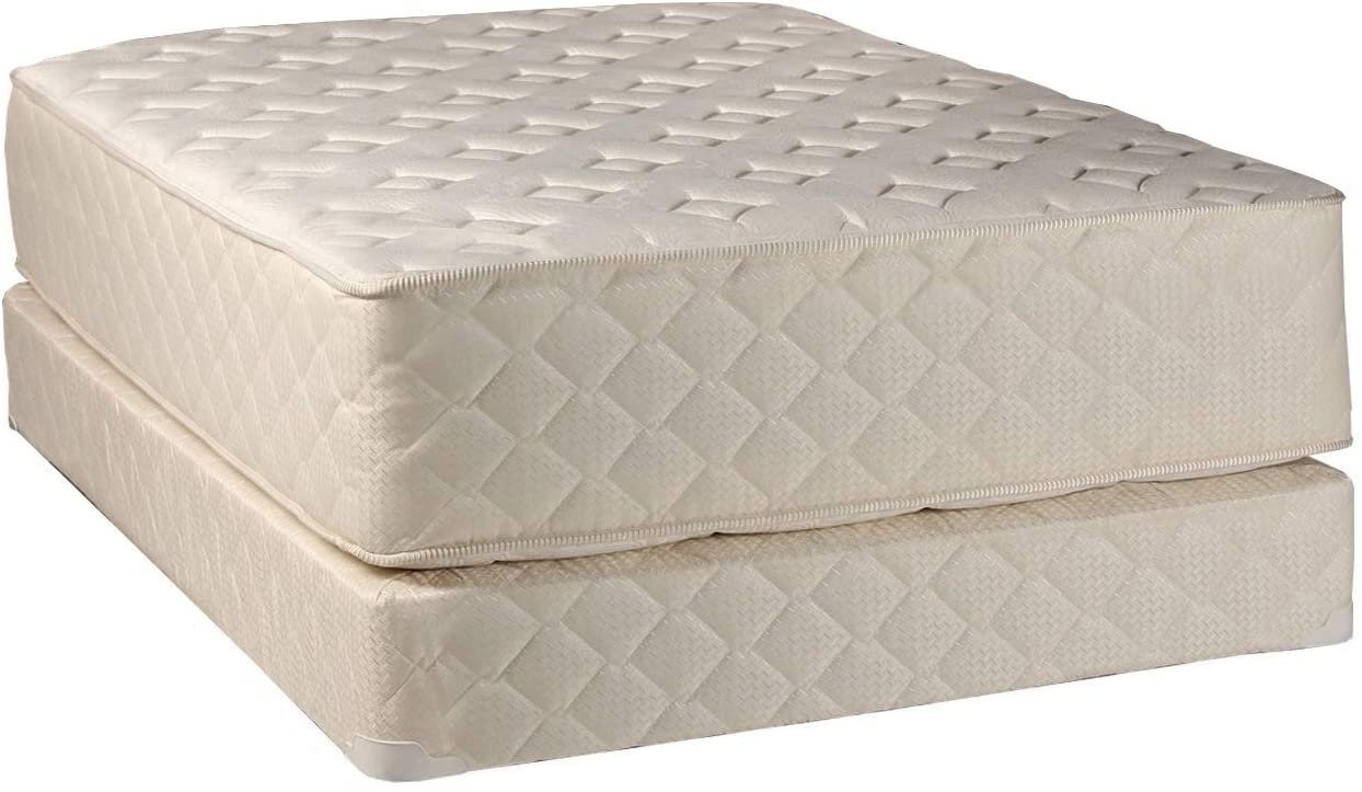 Dream Sleep Highlight Luxury Firm Full Size Mattress Set with Bed Frame…