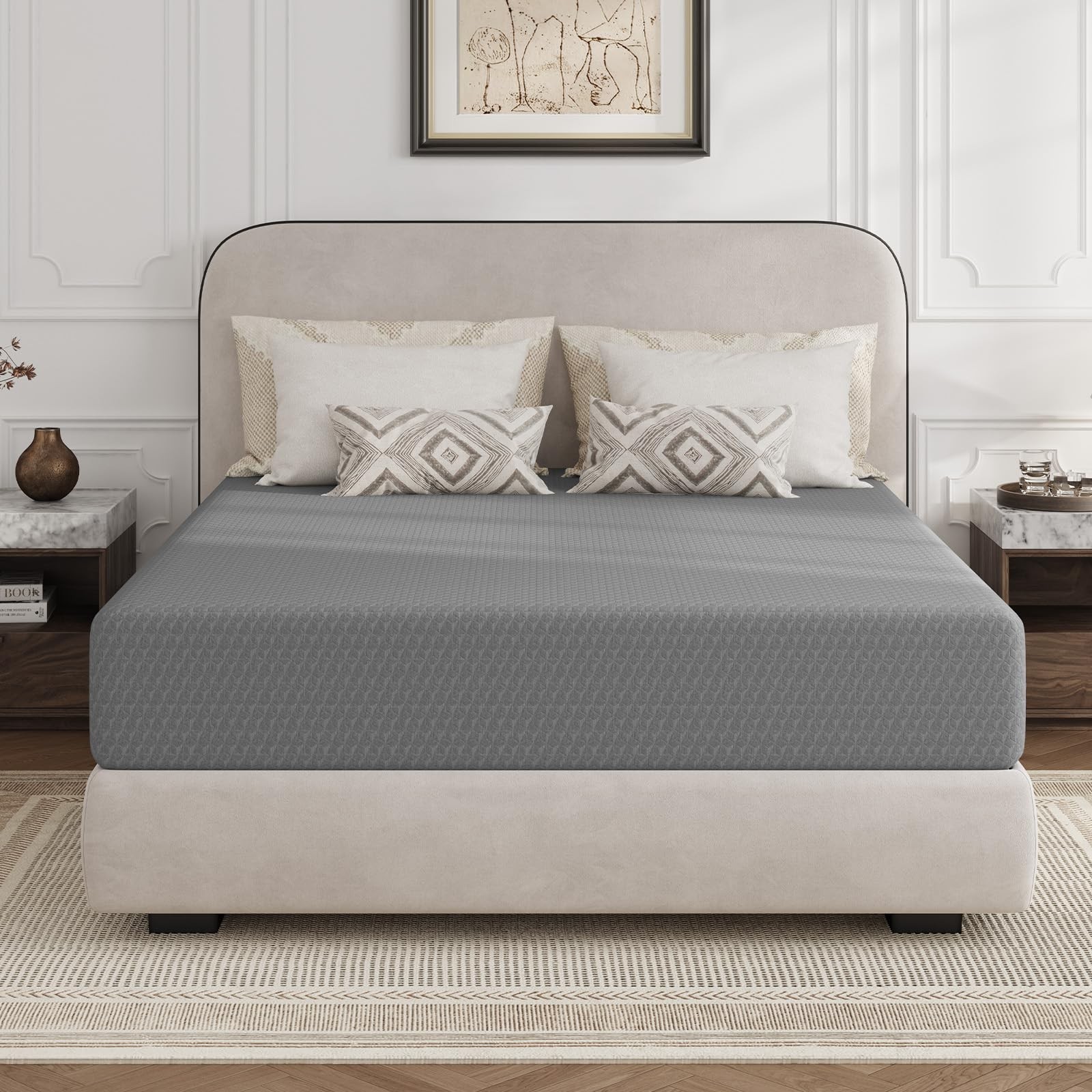 Novilla Queen Mattress 12 Inch, Queen Memory Foam Mattress for Cool Night Sle…