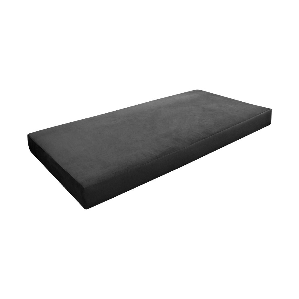Knife Edge 8″ Twin-XL 80x39x8 Velvet Indoor Daybed Mattress |COVER ONLY|-AD350