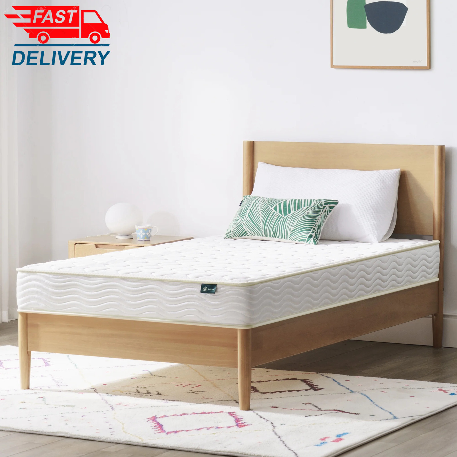 6″ Basic Tight Top Bonnell Innerspring Mattress, Twin XL