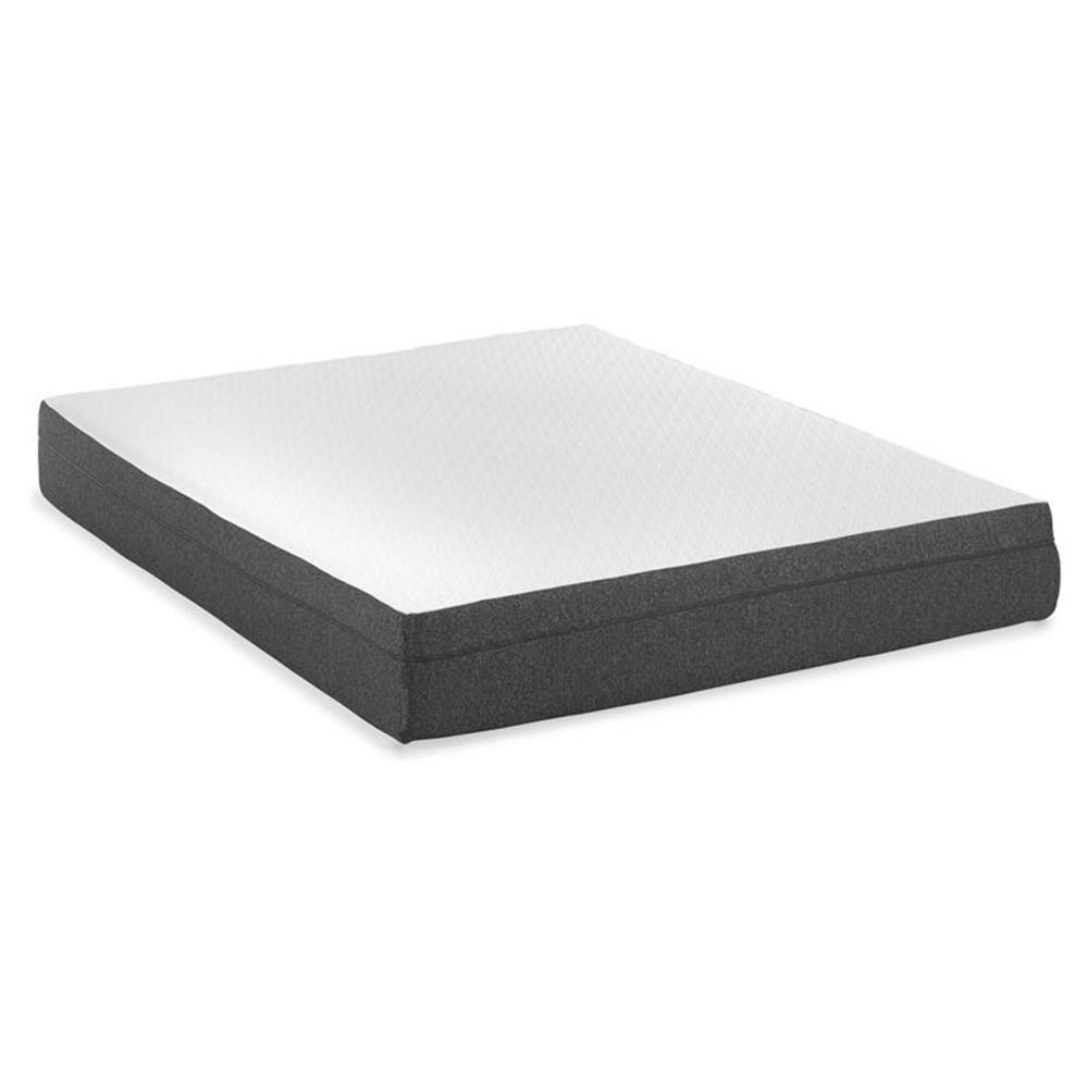 Pemberly Row 10″ Gel Infused Full Memory Foam Mattress in White