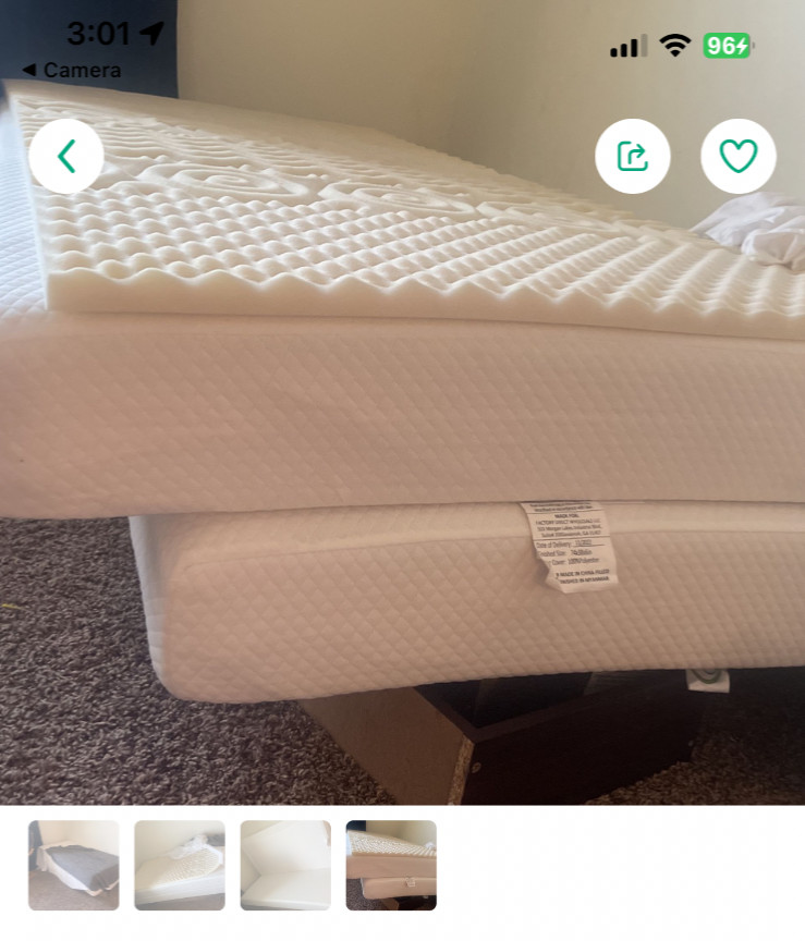 AmazonBasics MD-6534-F Twin Size 8in. Memory Foam Mattress