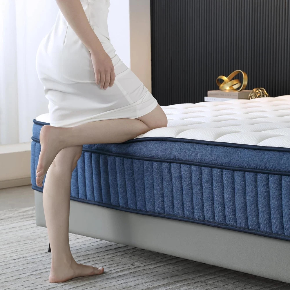 California King Mattress, 14 Inch Cal King Size Mattress in a Box, Medium Firm P