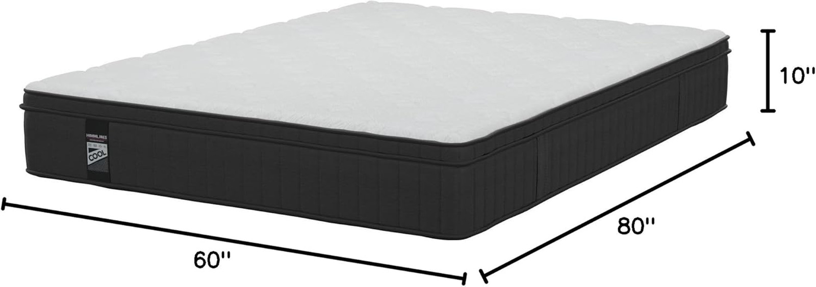 12″ Queen Hybrid Mattress with Gel Foam & Pocket Springs – 120 Nights Trial