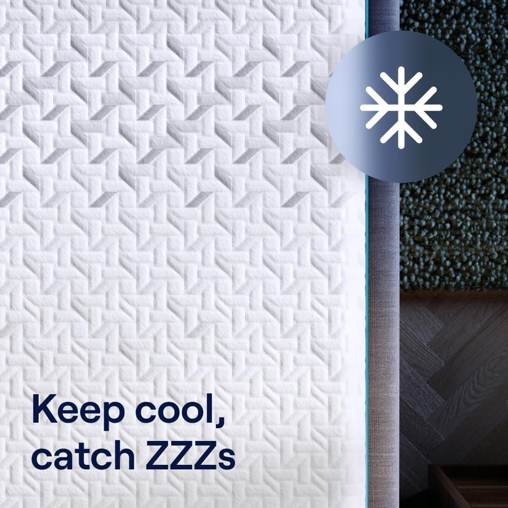 Premier Hybrid 13” Mattress – Medium Firm, Cooling, Back Pain Relief, 365-Night