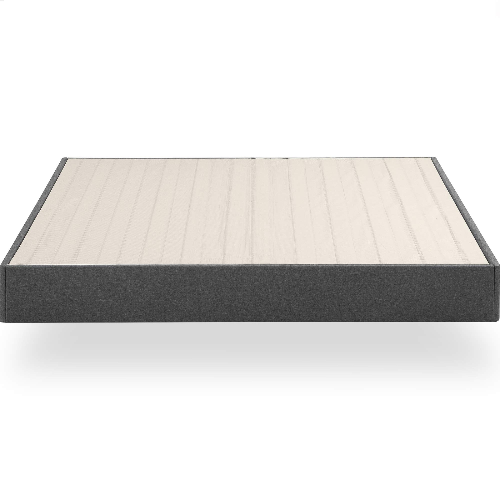 ZINUS Upholstered Metal and Wood Box Spring 9 Inch Mattress Foundation Easy