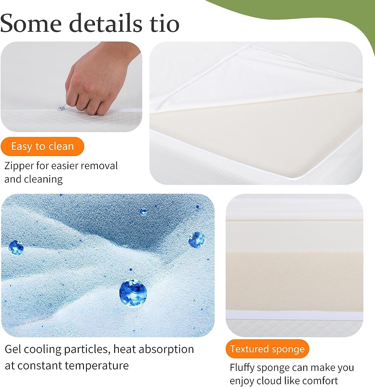 | 12 Inch Queen Mattress | Gel Memory Foam | Medium Firm Feel | White | Bed i…