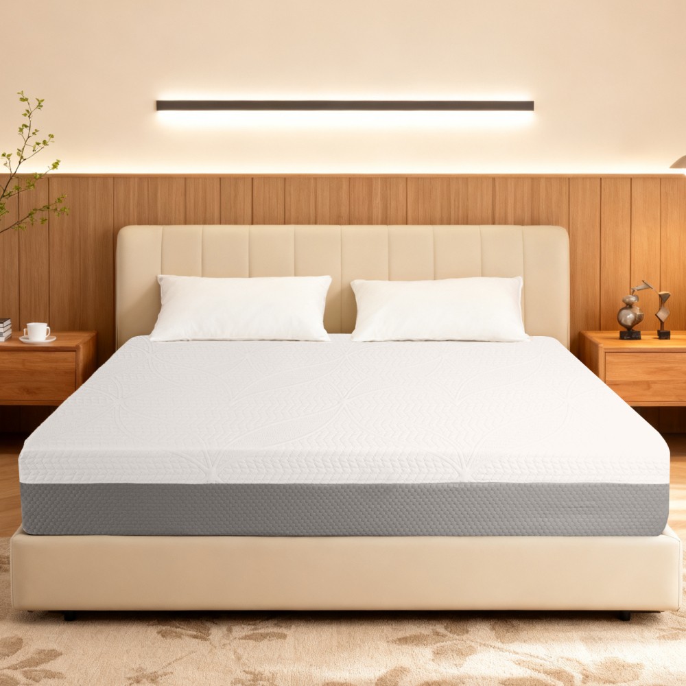 King 14″ Mattress, Zoned Cooling Gel Memory Foam, CertiPUR-US, OEKO-TEX