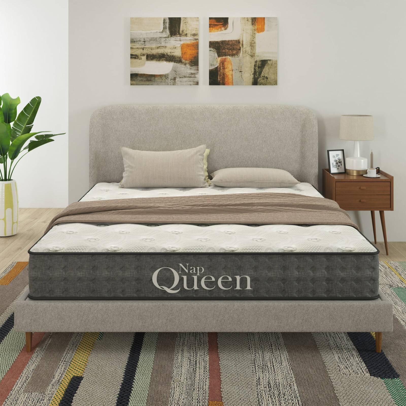 Nap Queen Victoria 10″ Hybrid Mattress, Queen