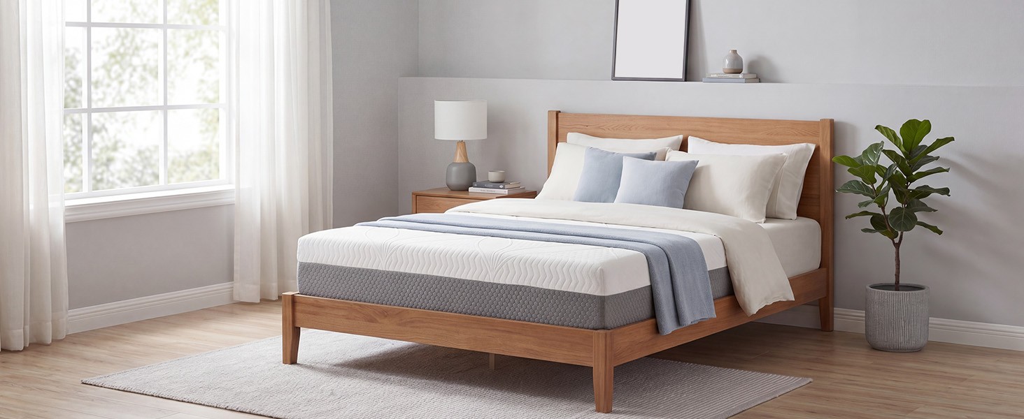 12 Inch Queen Size Mattress 4 Layer Soft Memory Foam Mattress Safety Certified