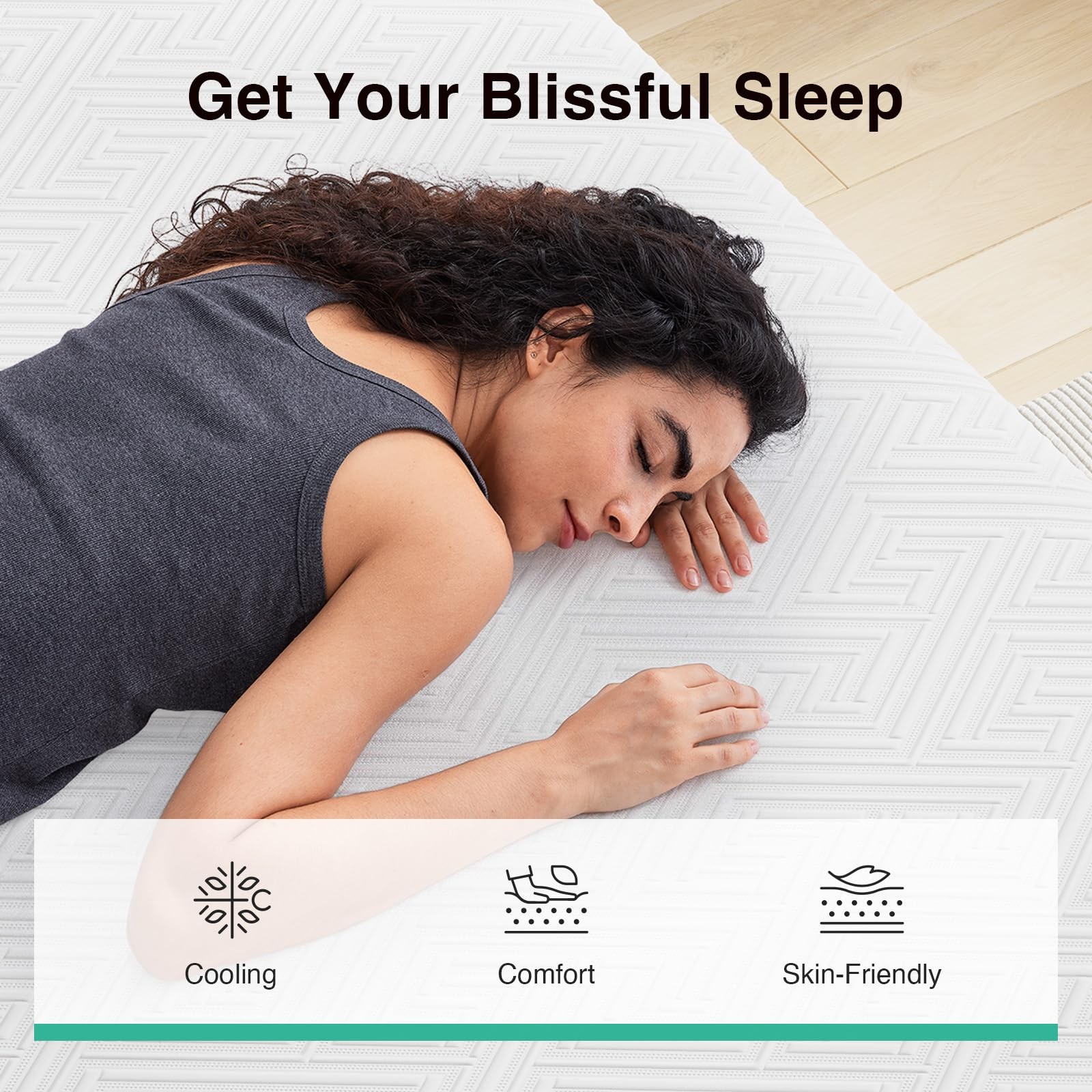 10 Inch Twin Size Memory Foam Mattress in a , Back Pain & Body , Grey, CertiP…