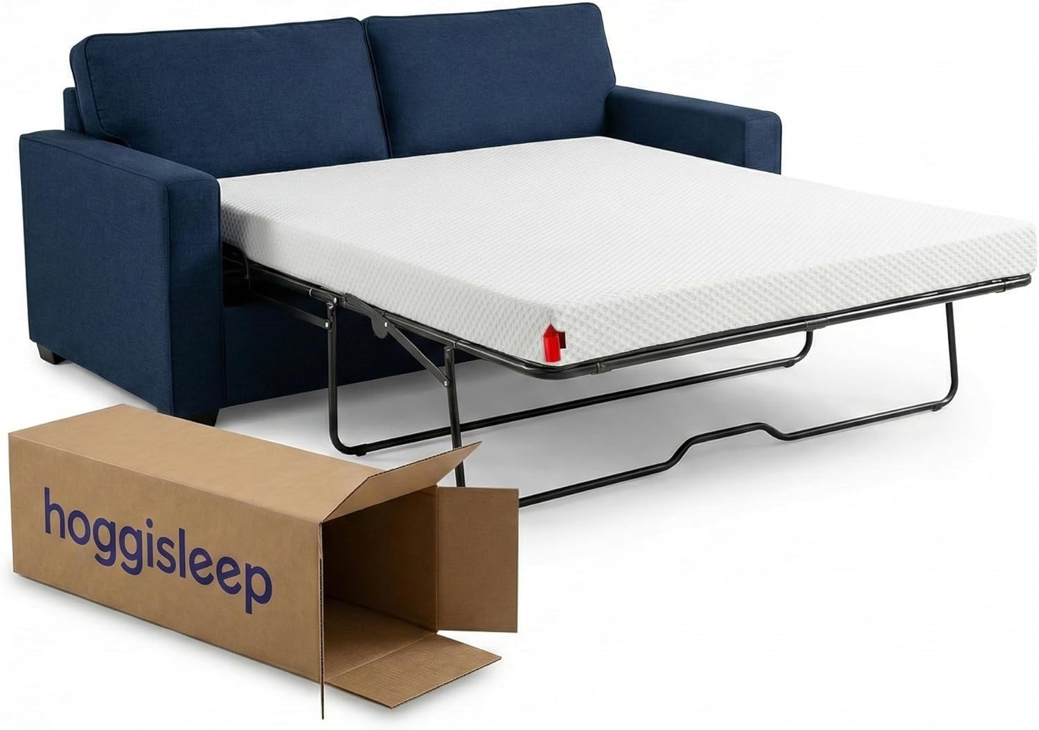 Queen, 4.5 Inch Sleeper Sofa Bed Mattress – 60X72, Aquasoft Memory Foam, Medium
