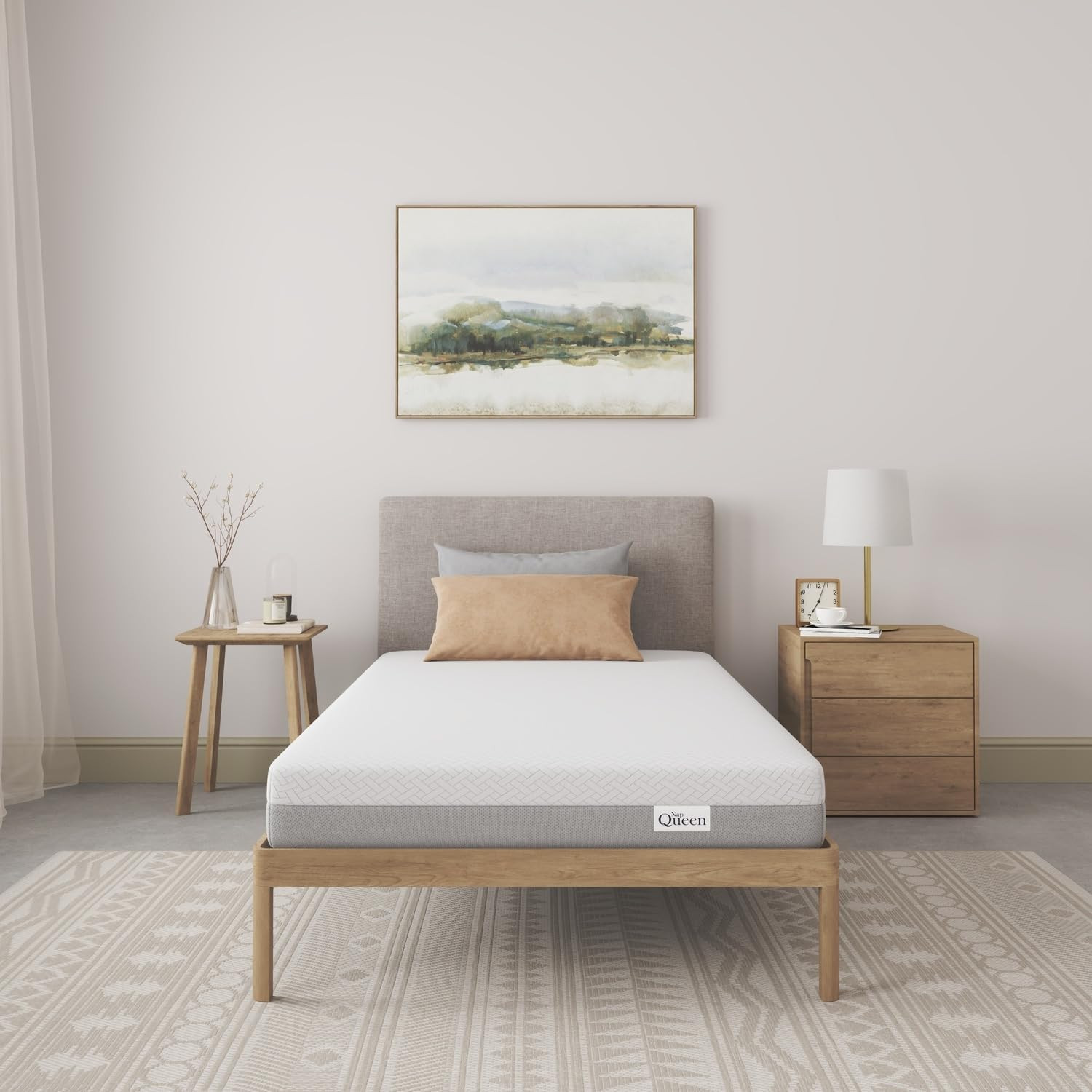 8″ Twin Memory Foam Mattress – Medium Feel, CertiPUR-US, Bed in a Box