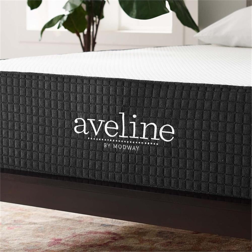 Pemberly Row 12″ Breathable Gel-infused Memory Foam Twin Mattress in White