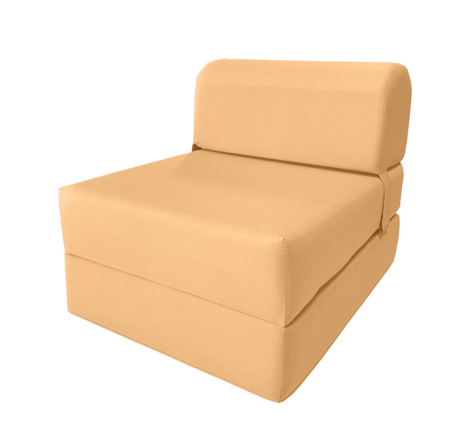 Sleeper Chair Folding Foam Beds, Bedding Sofa, Couches 6x24x70 Peach