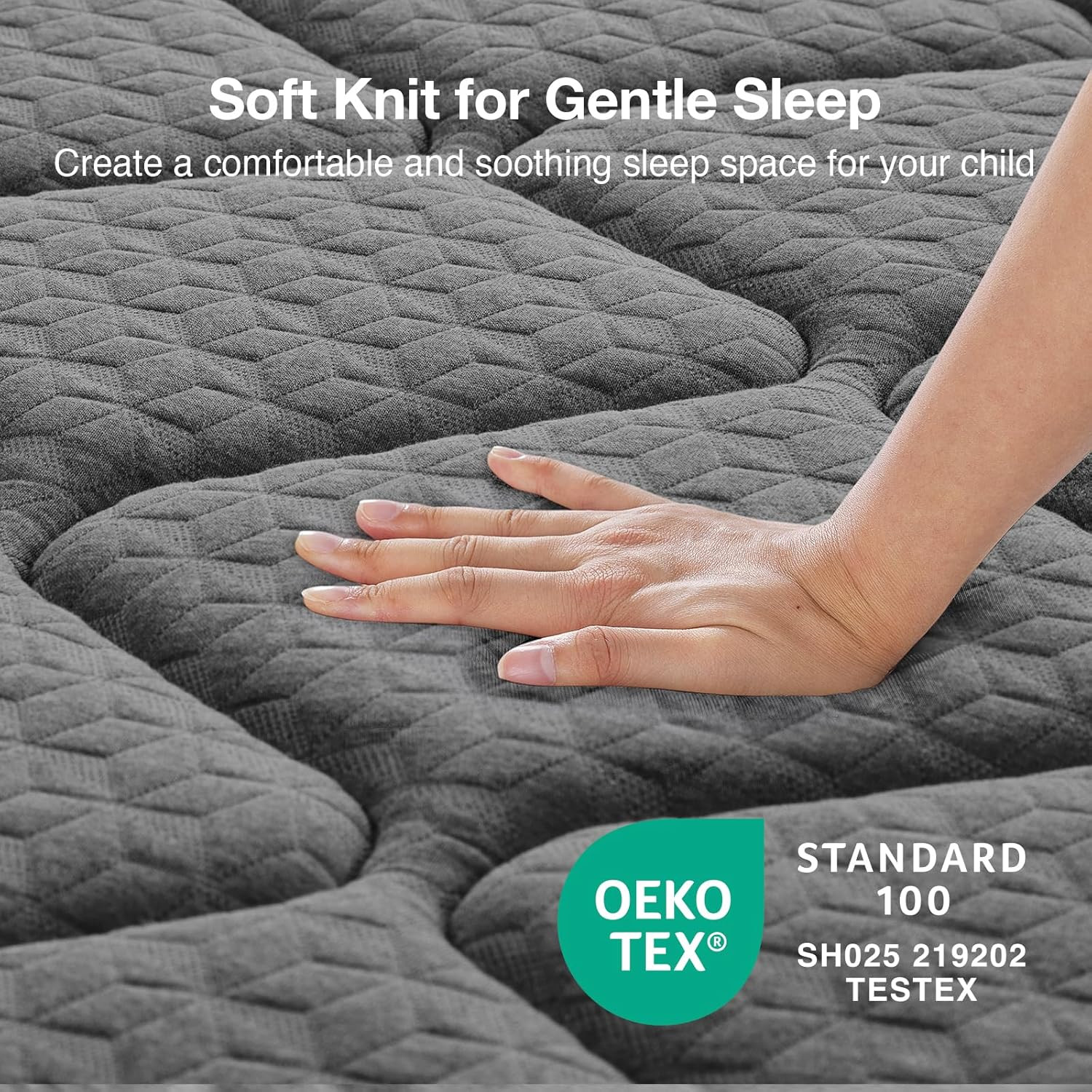 8 Inch Twin Size Mattress,Twin Hybrid Mattress for Kids with Pocketed Coils & Ge