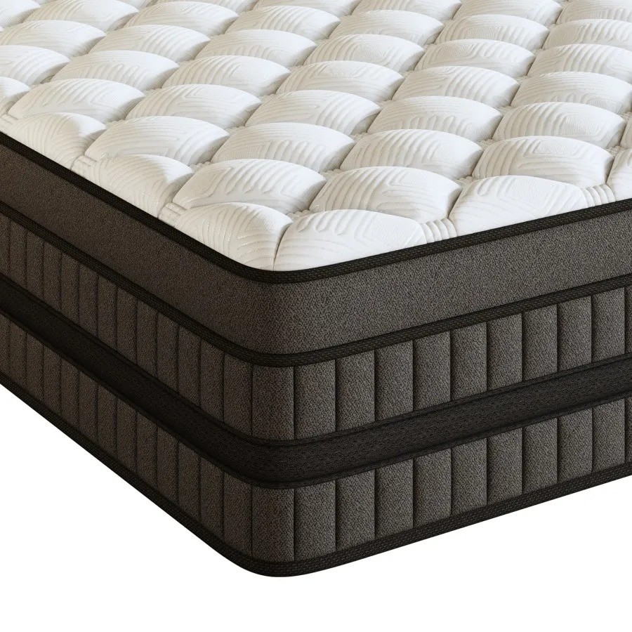 LayRoad Hybrid Matratze 12-14 Zoll Gel Memory Foam Federkern Druckentlastung Box