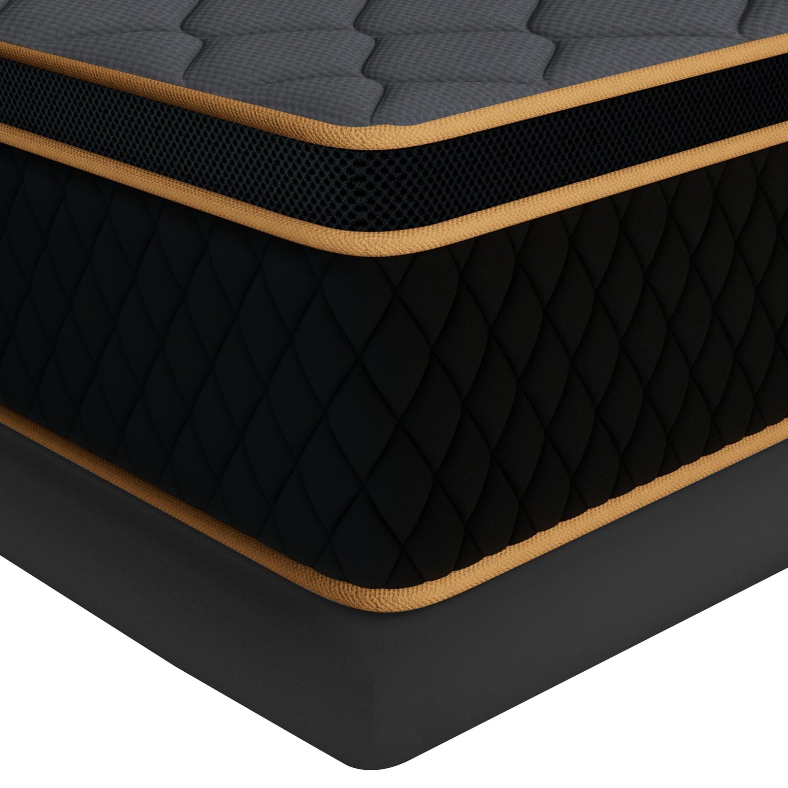 12 inch Queen Size Mattress in a Box,Gel Hybrid Memory Foam Individually Wrap…