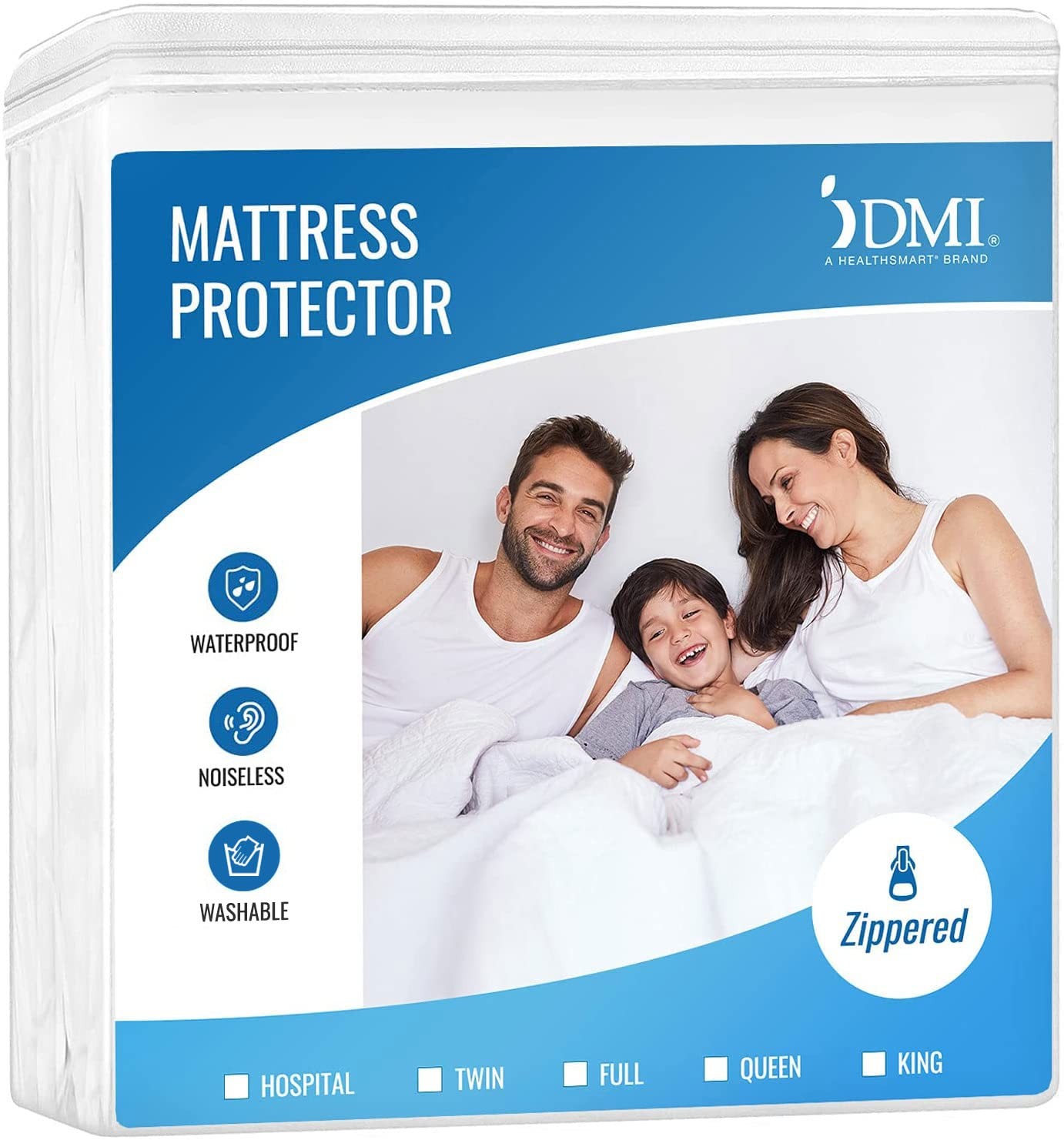 DMI Waterproof Mattress Protector, Pad, Twin (pack of 24), White