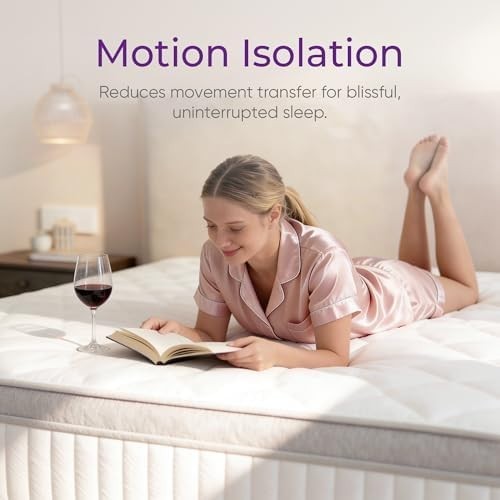 12 Inch Queen Mattress in a Box Hybrid Gel Memory Foam Pocket Spring Soft Plush