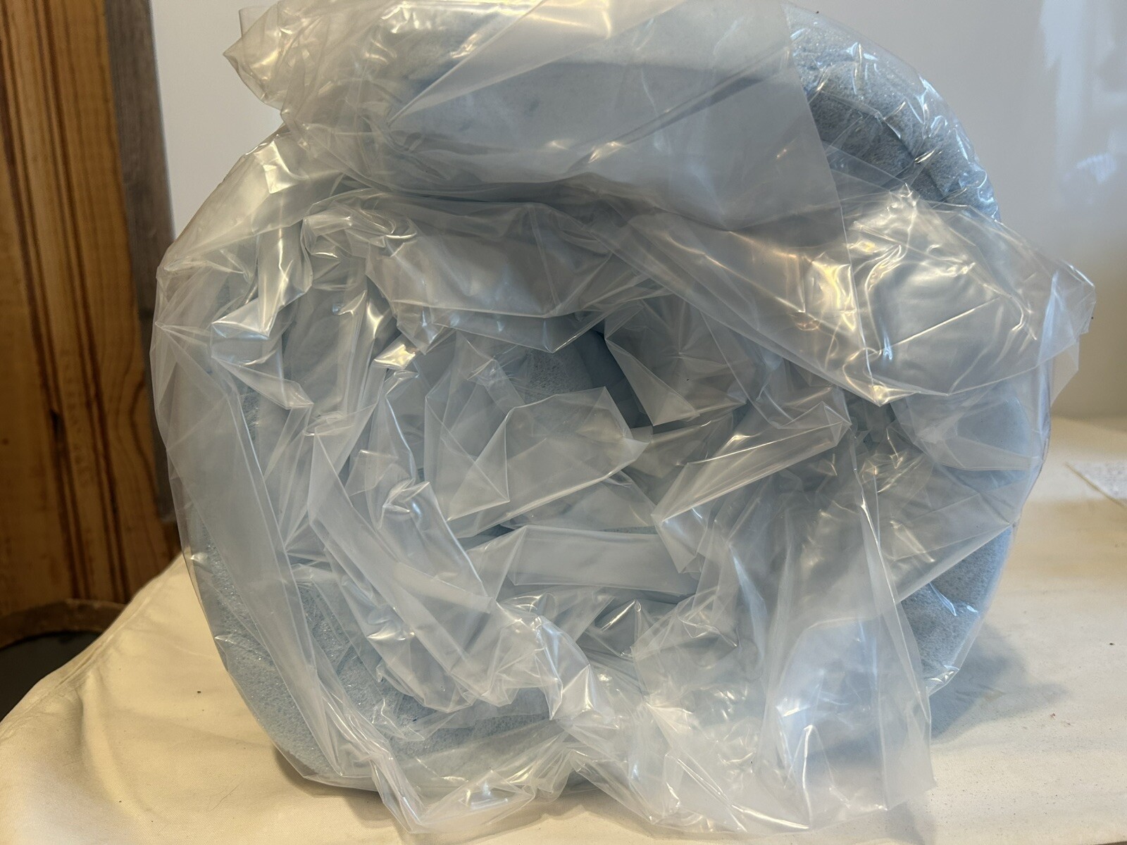 Mattress 2-Inch Ventilated Gel Memory Foam Topper Queen Blue New OPEN box