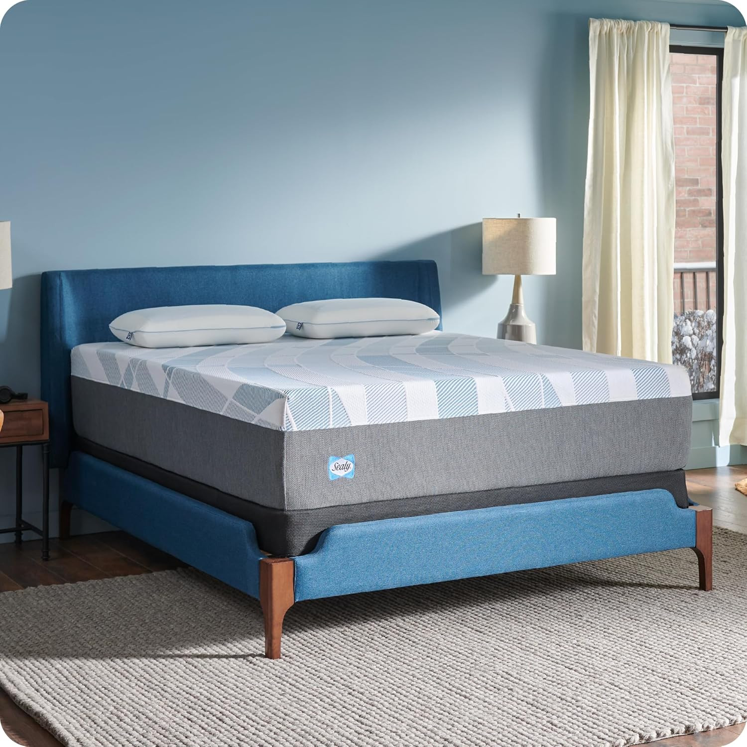 Dreamlife 14” Foam Mattress-In-A-Box, Queen, comfort Gel Memory Foam, support Tr