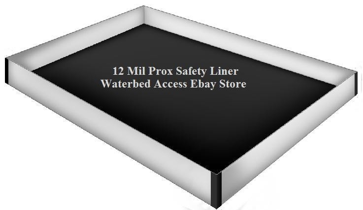 Super Single Free Flow Waterbed Mattress Kit With Bamboo Zipper Cover & Heater