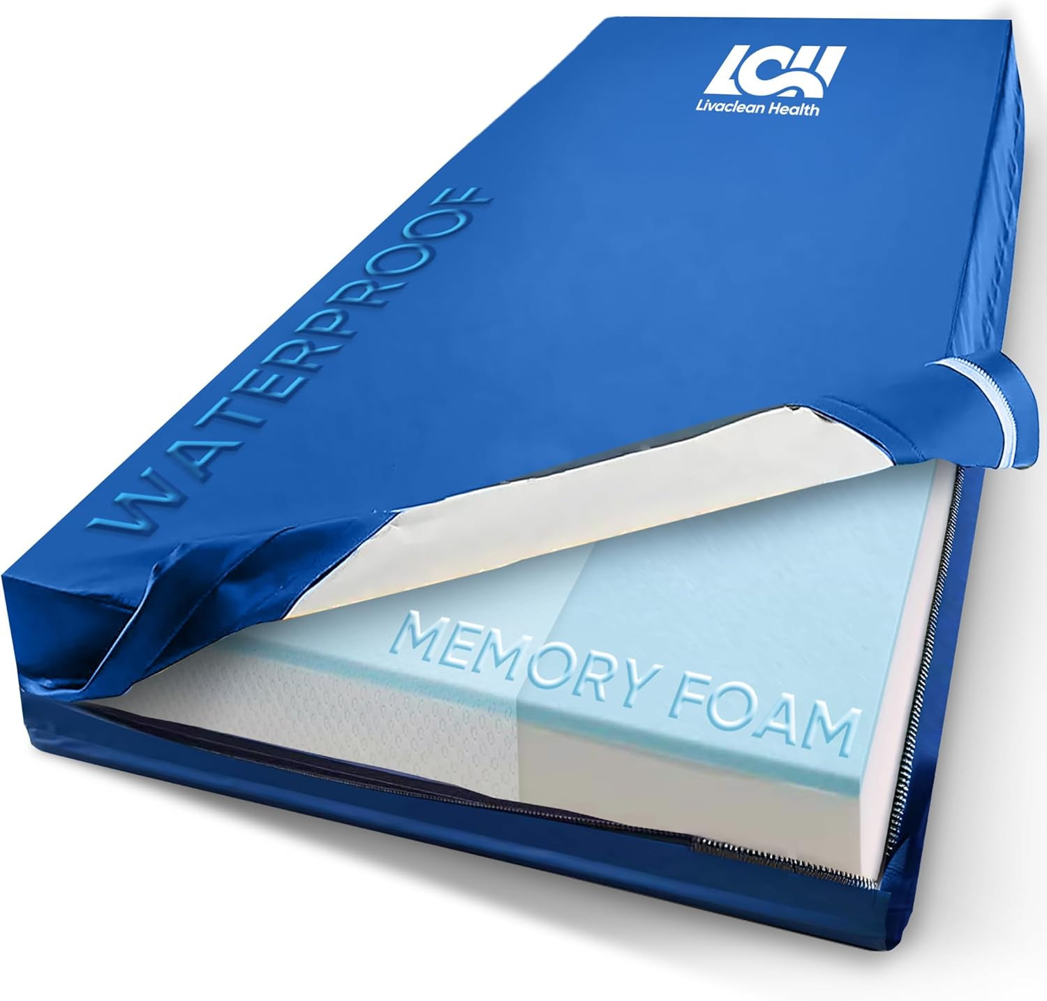 Hospital Bed Mattress – Twin XL 80″X36″X 6″ Gel 40Mm Memory Foam Medical Mattres