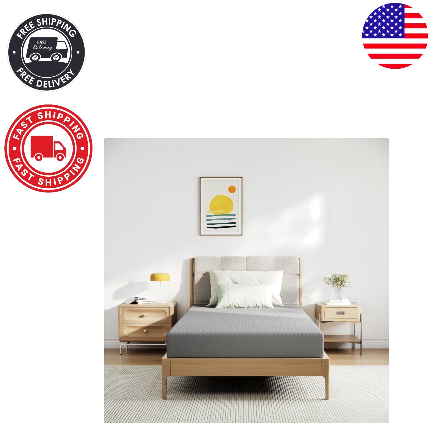 Medium Firm Twin Mattress with Reinforced Edges for Ultimate Kids’ Comfort