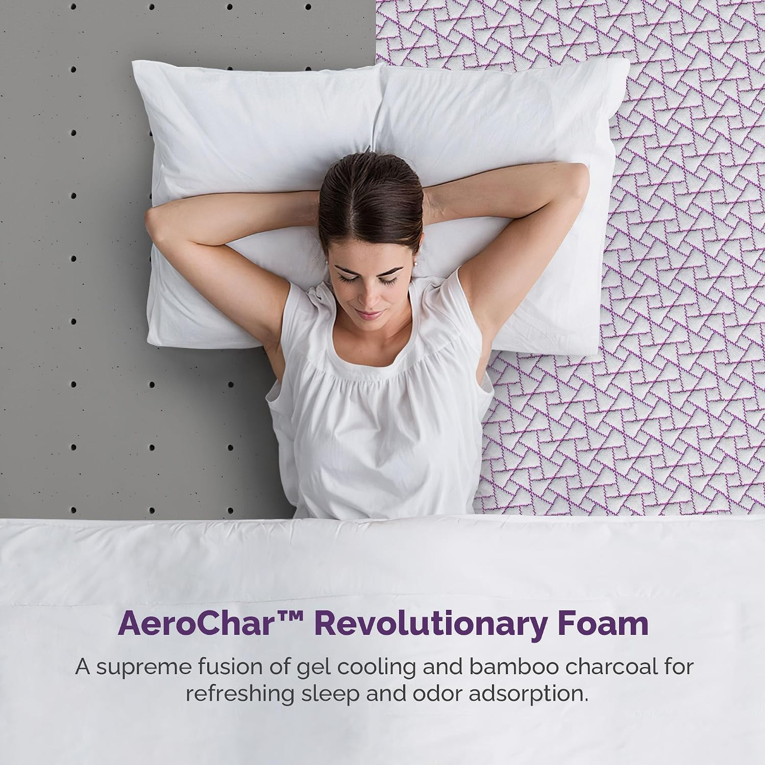 14 Inch King Size Mattress Cooling Memory Foam with Orthopedic-Inspired Design