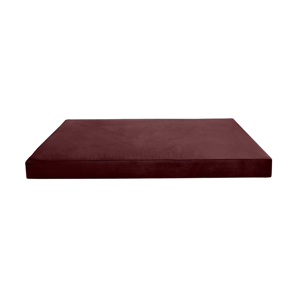 Same Pipe 6″ Twin 75x39x6 Velvet Indoor Daybed Mattress |COVER ONLY|-AD368
