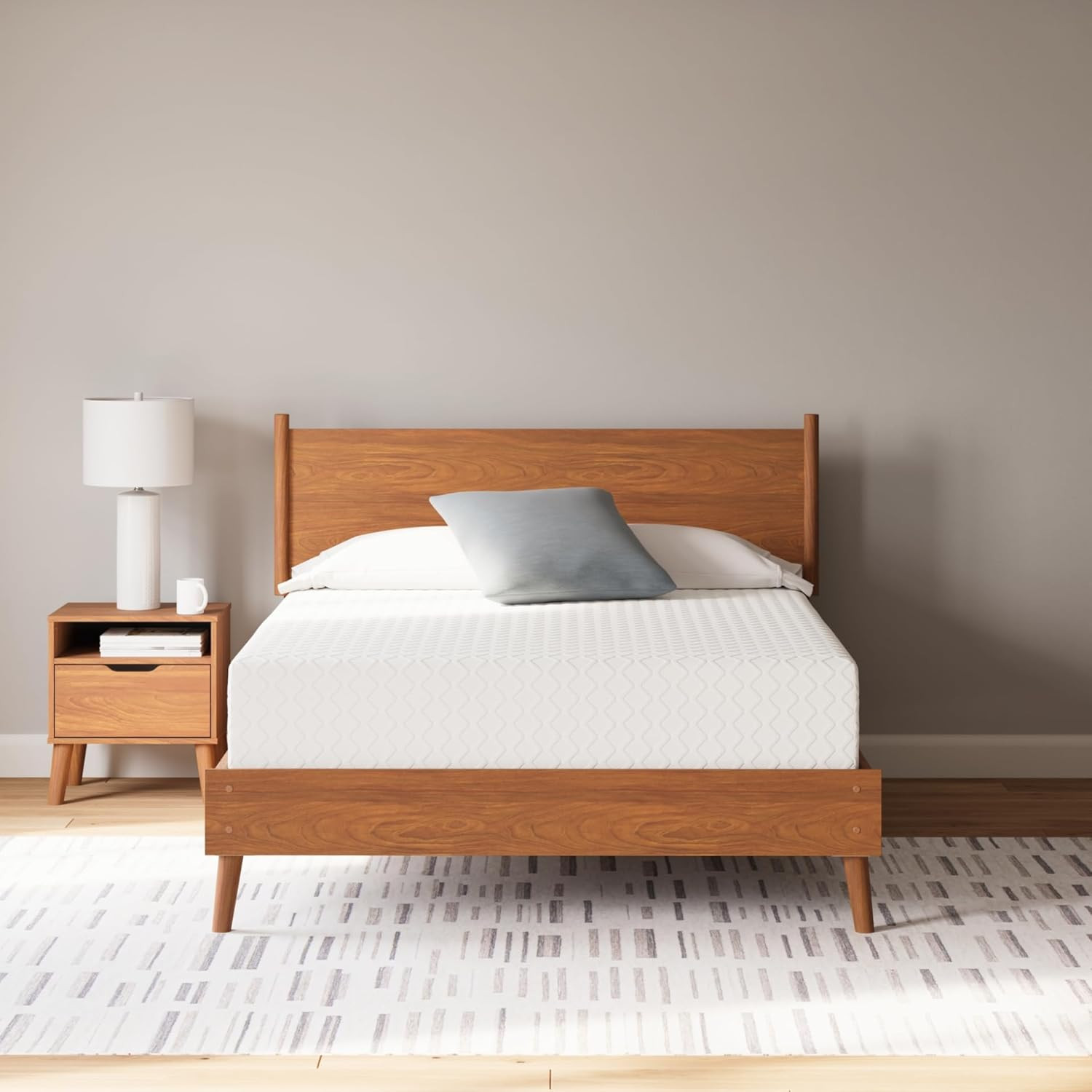 Signature Design by Ashley Chime Memory Foam 12″ Full Mattress with Thick Memory