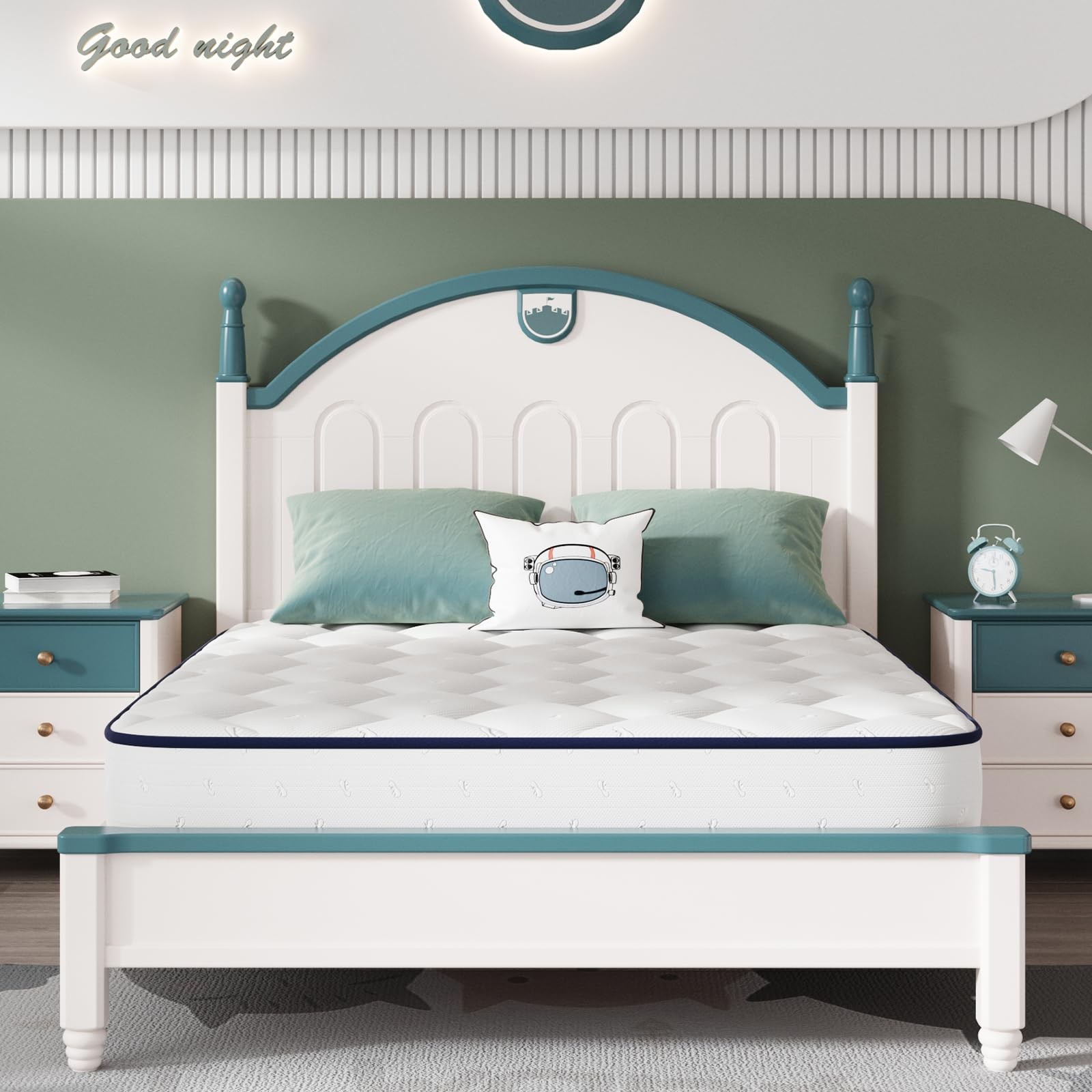 Twin Mattress,6 Inch Twin Mattress Firm for Restful Sleep, Breathable Pressur…