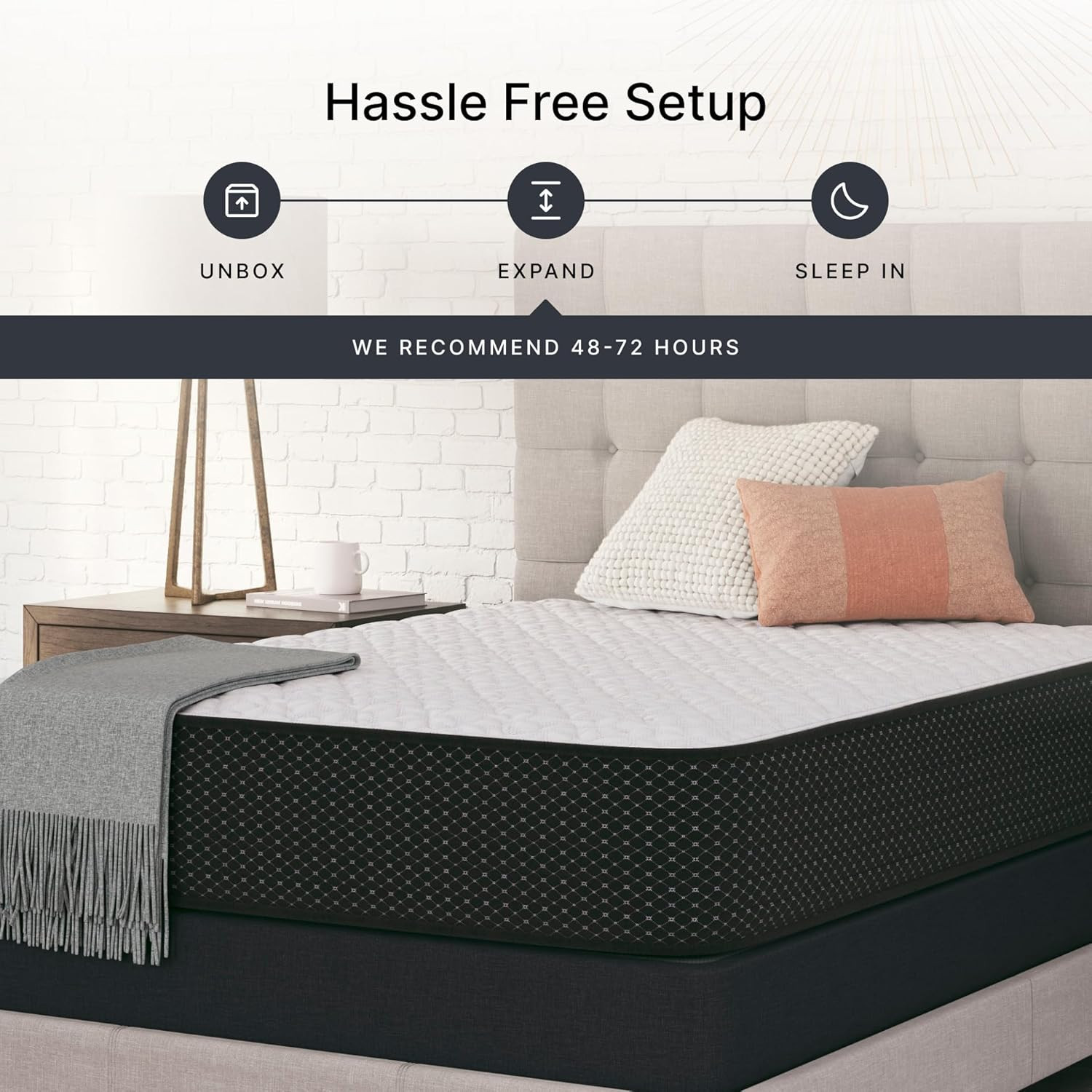 Limited Edition 12″ Hybrid Mattress with Gel Foam for Cool Sleep & Comfort