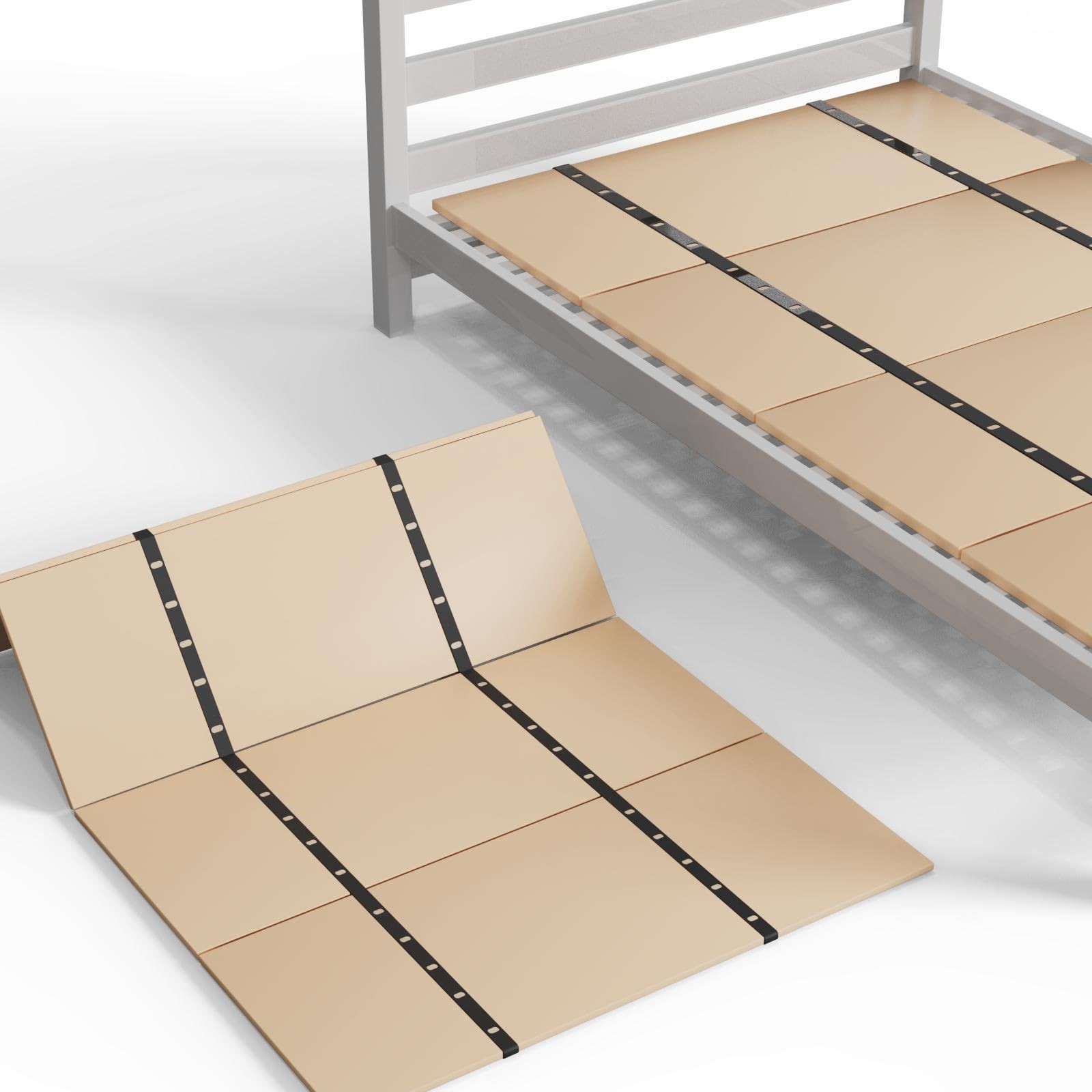 Wooden Bunkie Board Bed Slats Under Mattress Support Twin Size 30″x 60″