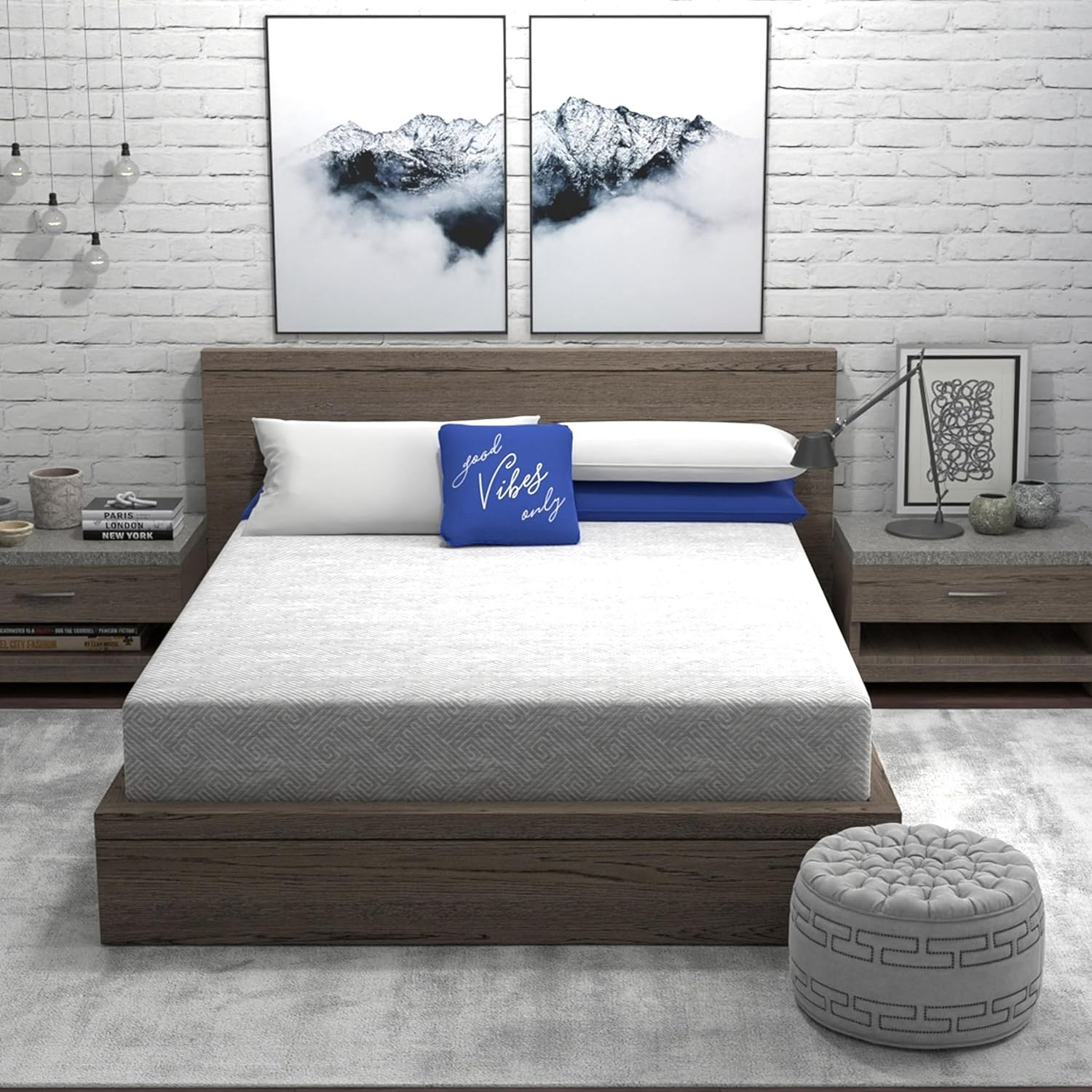 10-Inch Gel Memory Foam Mattress – CertiPUR-US & Oeko-Tex Certified Comfort