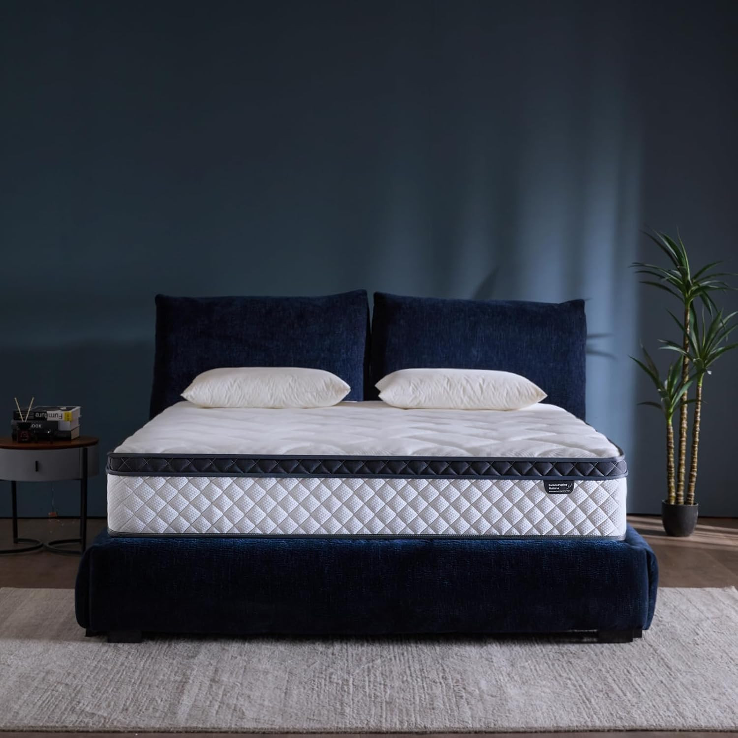 Queen Size Mattress,12 Inch Hybrid Mattress Individual Pocket Spring Multilayer