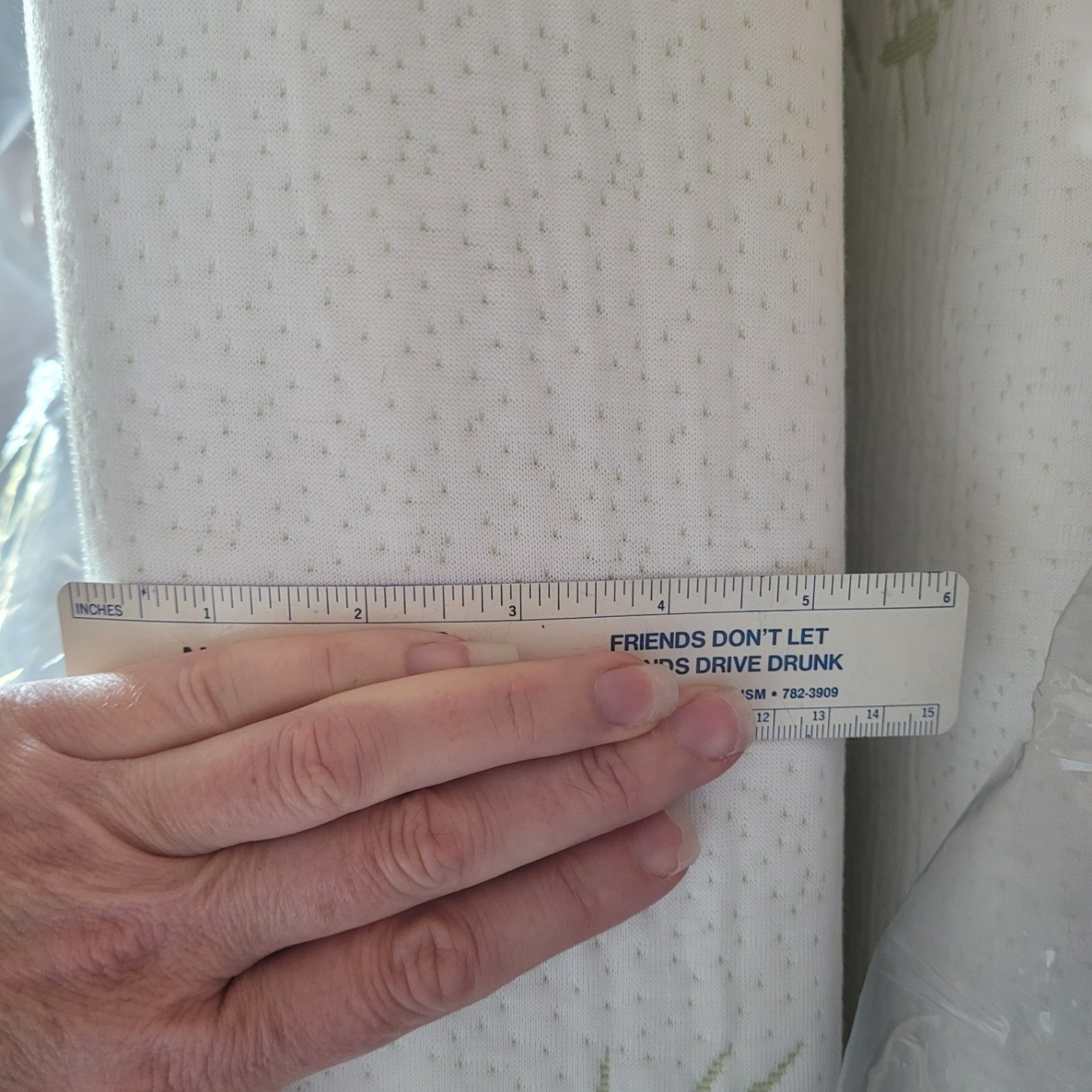 6 Inch Trifold Memory Foam Mattress – Breathable & Lightweight for Travel