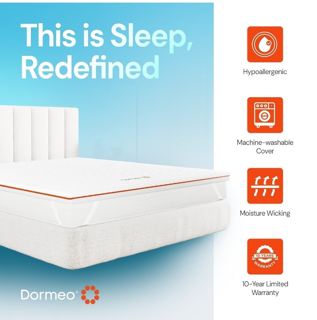 Dormeo Premium Cooling Mattress Topper Ergonomic With Octaspring New In Box