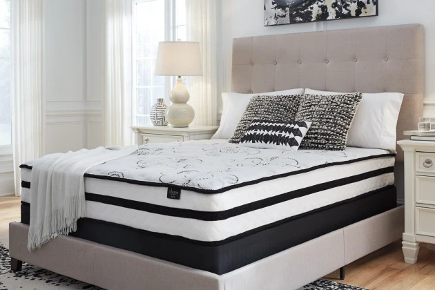 Ashley Furniture Sierra Sleep Chime Hybrid Twin Mattress – White