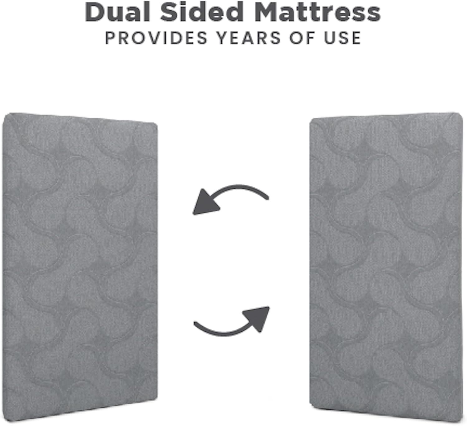 Delta Children Snooze 6 Inch Memory Foam Mattress, Twin