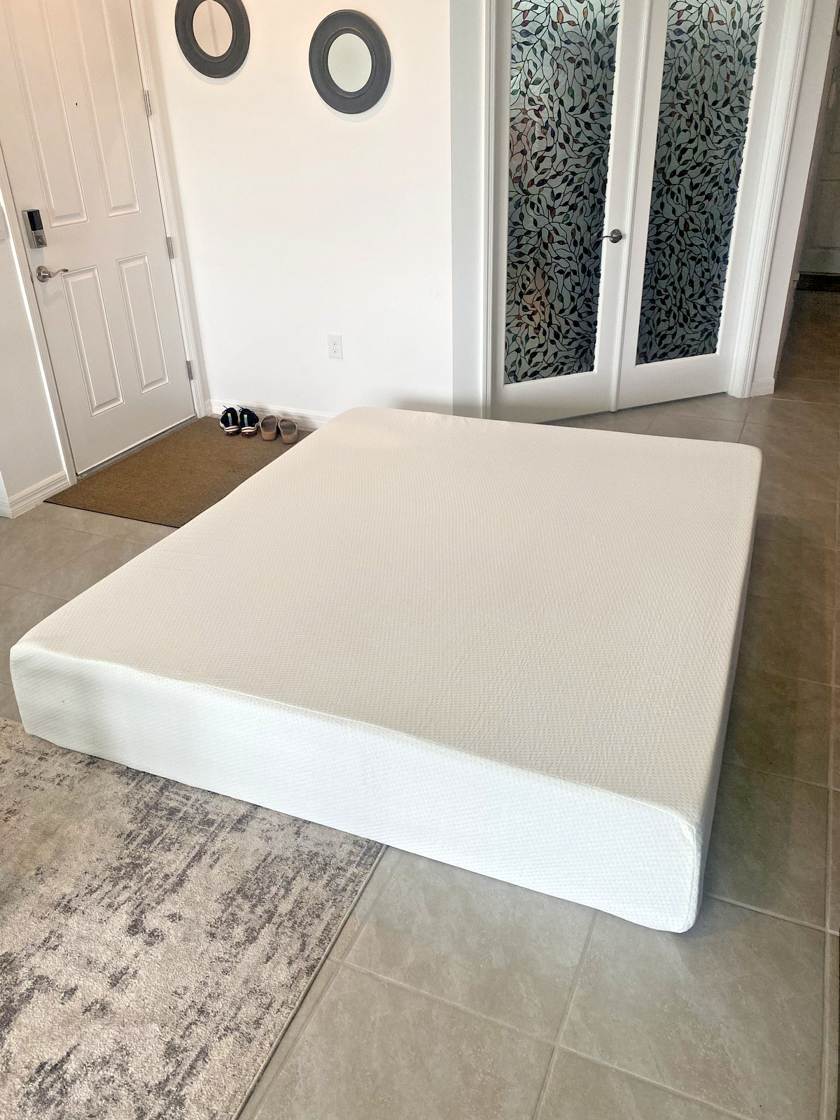 ZINUS 12 Inch Green Tea Memory Foam Mattress [New Version], California King, Fib