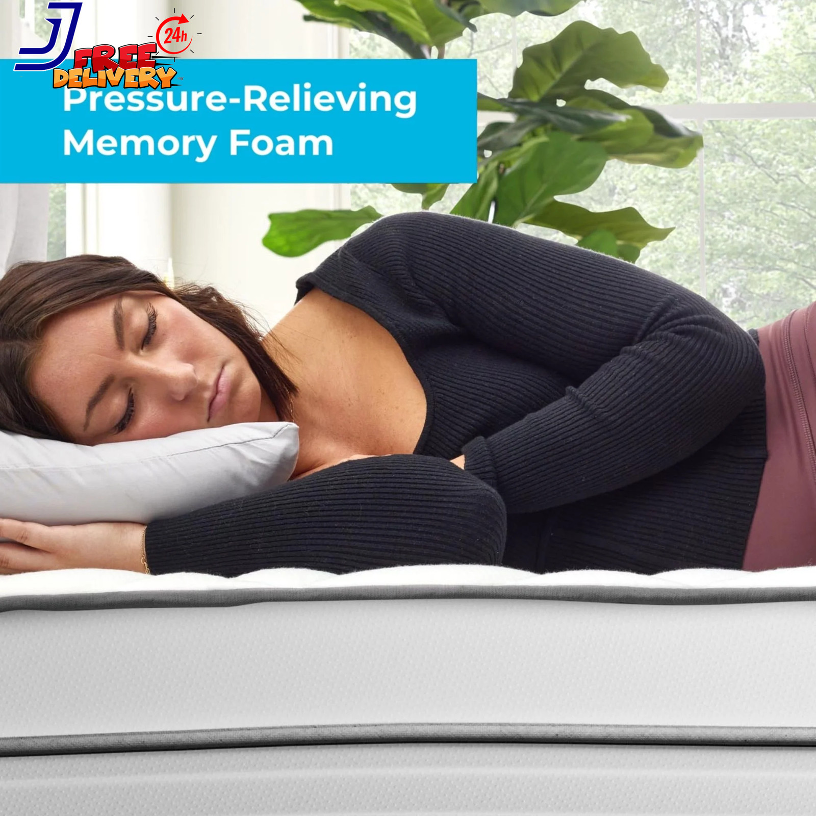 Dreamer 12″ Hybrid Mattress Queen FREE SHIPPING US ONLY