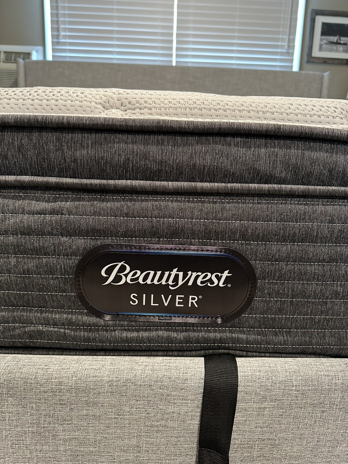 Simmons Beautyrest Silver BRS900 Plush King Mattress Set with Box Spring
