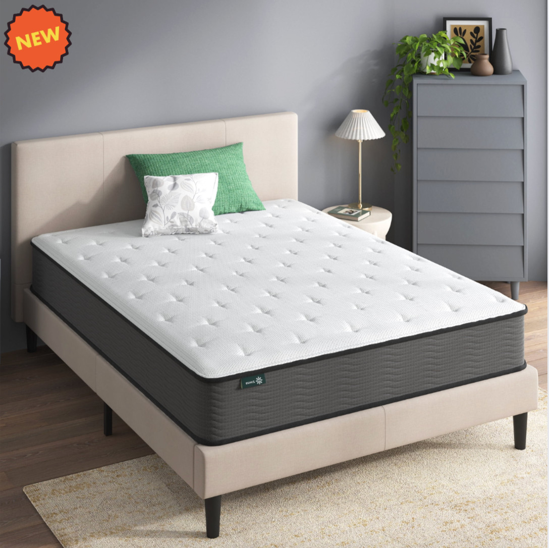 10″ Queen Hybrid Mattress Memory Foam Medium Firm Bed Colchon Queen Dormir Sleep
